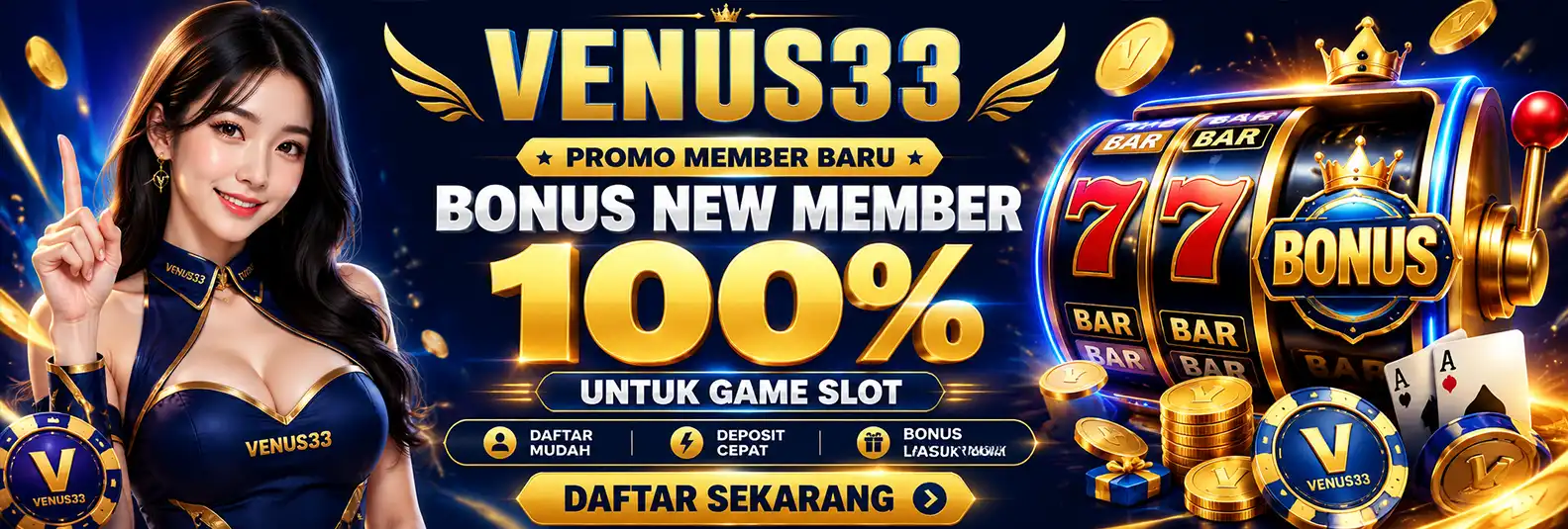 BONUS NEW MEMBER 100% GAME SLOT